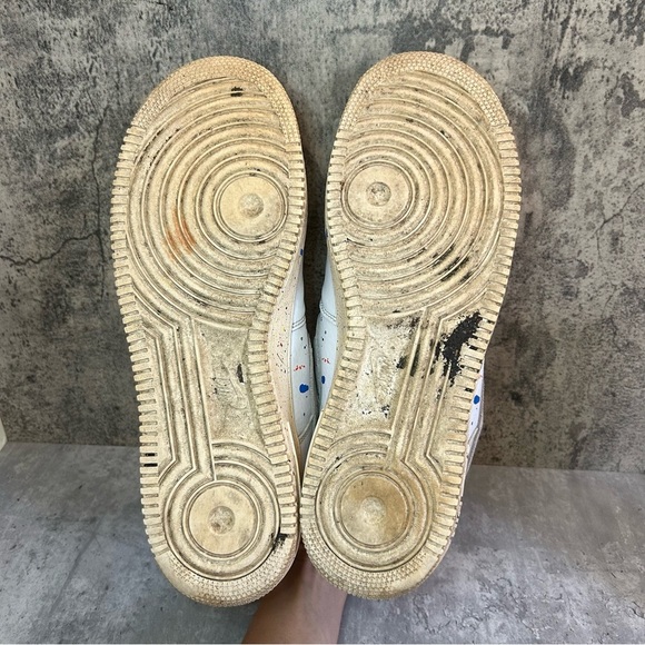 Nike Air Force 1 Low '07 LV8 'Paint Splatter' Sneakers Mens sz 13 - Picture 5 of 6